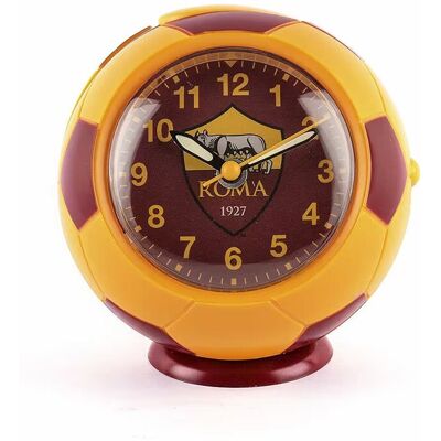 Hip Hop Réveil As Roma Ja7082ro1 Jaune Rouge Alarme Horloge De Table - Publicité Hip Hop Réveil As Roma Ja7082ro1 Jaune Rouge Alarme Horloge De Table - Publicité