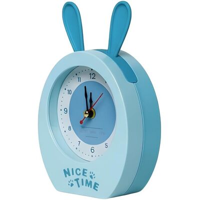 Avizar Réveil Analogique Pour Enfant Design Oreilles De Lapin Modèle Nice Time - Publicité Avizar Réveil Analogique Pour Enfant Design Oreilles De Lapin Modèle Nice Time - Publicité
