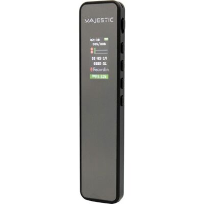 Majestic Vr-38 Enregistreur Portable Numérique 16 Go Haute Qualité Audio - Publicité Majestic Vr-38 Enregistreur Portable Numérique 16 Go Haute Qualité Audio - Publicité