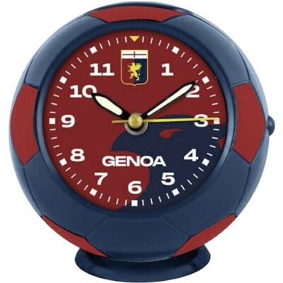 Hip Hop Réveil Genoa Cfc Ja7082ge1 Rouge Bleu Alarme Horloge De Table - Publicité Hip Hop Réveil Genoa Cfc Ja7082ge1 Rouge Bleu Alarme Horloge De Table - Publicité