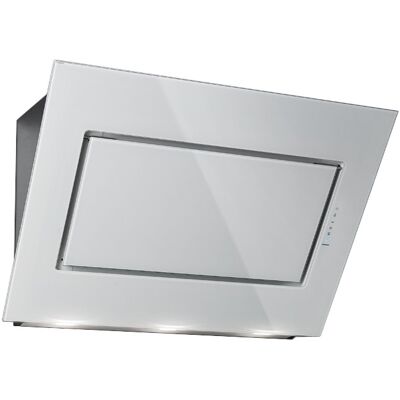 Falmec Hotte Murale Quasar 80 Cm En Verre Trempé Blanc Recyclage À Led - Publicité Falmec Hotte Murale Quasar 80 Cm En Verre Trempé Blanc Recyclage À Led - Publicité