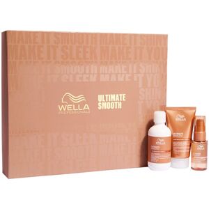 Wella Coffret Ultimate Smooth Sh 100 Ml + Mask 75 Ml + Oil Serum 30 Ml - Publicité Wella Coffret Ultimate Smooth Sh 100 Ml + Mask 75 Ml + Oil Serum 30 Ml - Publicité