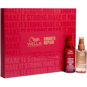 Wella Coffret Set Smooth Repair Miracle Hair 95 Ml + Ultimate Smooth 100 Ml - Publicité Wella Coffret Set Smooth Repair Miracle Hair 95 Ml + Ultimate Smooth 100 Ml - Publicité