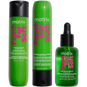 Matrix Food Pour Doux Kit Hydratant Français 300ml+condi300ml+ Oil Serum 50ml - Publicité Matrix Food Pour Doux Kit Hydratant Français 300ml+condi300ml+ Oil Serum 50ml - Publicité