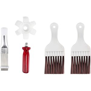 Eurowagens 4 Pièces Air Après-Shampoing Condensateur Aileron Nettoyage Brosse Ac Peigne - Publicité Eurowagens 4 Pièces Air Après-Shampoing Condensateur Aileron Nettoyage Brosse Ac Peigne - Publicité