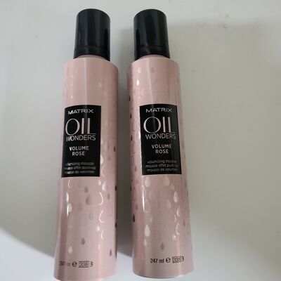 Matrix Lot De 2 Volume Rose Mousse Capillaire Effet Push Up 247 Ml X 2 - Publicité Matrix Lot De 2 Volume Rose Mousse Capillaire Effet Push Up 247 Ml X 2 - Publicité