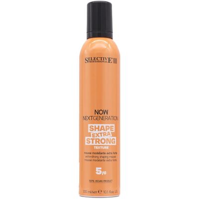 Selective Professional Shape Extra Strong Mousse 300ml - Publicité Selective Professional Shape Extra Strong Mousse 300ml - Publicité
