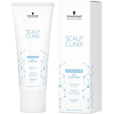 Masque Purifiant Scalp Clinix Schwarzkopf 200ml - Publicité Masque Purifiant Scalp Clinix Schwarzkopf 200ml - Publicité
