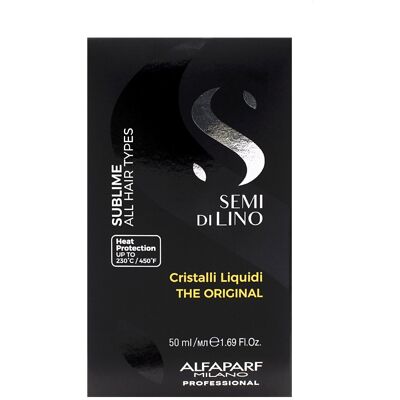 Alfaparf Milano Semi Di Lino Sublime Cristalli Liquidi The Original 50ml - - Publicité Alfaparf Milano Semi Di Lino Sublime Cristalli Liquidi The Original 50ml - - Publicité