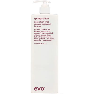 EVO Rinçage Nettoyant Profond - Soins Capillaires - 1000ml - Publicité EVO Rinçage Nettoyant Profond - Soins Capillaires - 1000ml - Publicité
