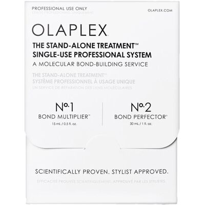 Olaplex - Kit de traitement autonome - Pour cheveux traités chimiquement - Publicité Olaplex - Kit de traitement autonome - Pour cheveux traités chimiquement - Publicité