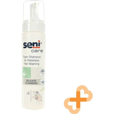 Seni Care Mousse Shampooing Pour Sans Eau Cheveux Vaisselle 200 Ml Sec Deoplex - Publicité Seni Care Mousse Shampooing Pour Sans Eau Cheveux Vaisselle 200 Ml Sec Deoplex - Publicité
