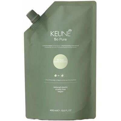 Keune So Pure Shampoo Clarifiant Recharge - 400ml - Publicité Keune So Pure Shampoo Clarifiant Recharge - 400ml - Publicité