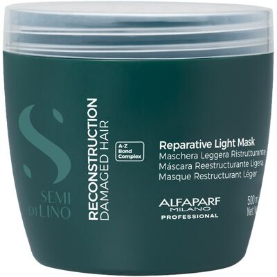 Alfaparf Milano Semi Di Lino Reconstruction Masque - Masque Capillaire - Soins Cheveux Endommagés - Publicité Alfaparf Milano Semi Di Lino Reconstruction Masque - Masque Capillaire - Soins Cheveux Endommagés - Publicité