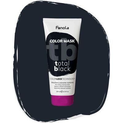 Fanola Masque Color Noir - Coloration Semi-Permanente - Publicité Fanola Masque Color Noir - Coloration Semi-Permanente - Publicité