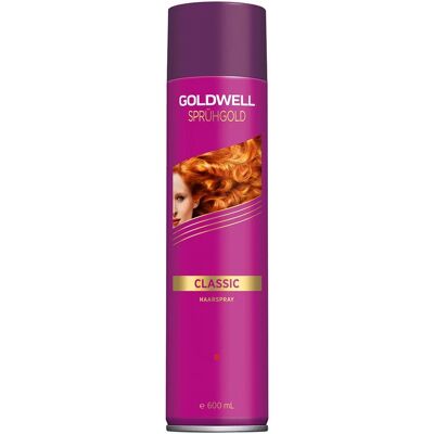 Goldwell Gold Classique Laque pour Cheveux - Maintien longue durée, protection UV - Publicité Goldwell Gold Classique Laque pour Cheveux - Maintien longue durée, protection UV - Publicité