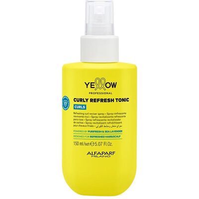 Alfaparf Milano Spray Rinfrescante Ravvivante Ricci Alfaparf Yellow Curls Refresh Tonic 150ml - Publicité Alfaparf Milano Spray Rinfrescante Ravvivante Ricci Alfaparf Yellow Curls Refresh Tonic 150ml - Publicité
