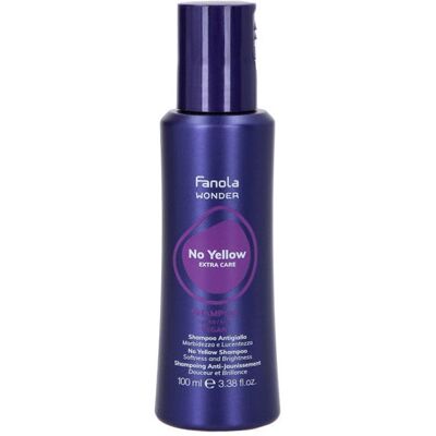 Shampoo Antigiallo Fanola Wonder No Yellow Extra Care 100ml - Publicité Shampoo Antigiallo Fanola Wonder No Yellow Extra Care 100ml - Publicité