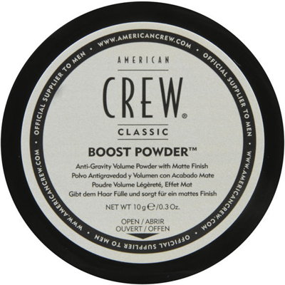 Poudre de volume antigravité American Crew - Finition mate - Publicité Poudre de volume antigravité American Crew - Finition mate - Publicité