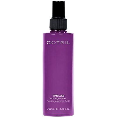 Cotril Timeless Water 200ml - Soin Anti-Âge Adoucissant - Publicité Cotril Timeless Water 200ml - Soin Anti-Âge Adoucissant - Publicité