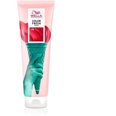 Masque Colorant Pour Cheveux Wella Color Fresh Masque Colorant Rouge 150ml - Publicité Masque Colorant Pour Cheveux Wella Color Fresh Masque Colorant Rouge 150ml - Publicité