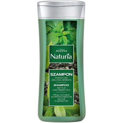 Shampoing Joanna Naturia à Ortie et Thé Vert - Shampooing - Publicité Shampoing Joanna Naturia à Ortie et Thé Vert - Shampooing - Publicité