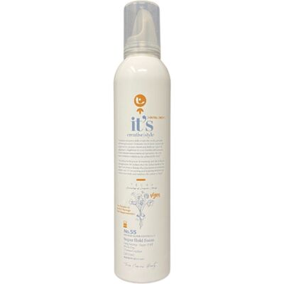 Tecna - N.55 - 300ml - Super Tenue - Mousse capillaire - Publicité Tecna - N.55 - 300ml - Super Tenue - Mousse capillaire - Publicité