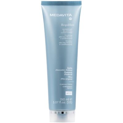 Après-shampoing Requilibre à l'huile de jojoba pour cheveux gras et cuir chevelu - Publicité Après-shampoing Requilibre à l'huile de jojoba pour cheveux gras et cuir chevelu - Publicité