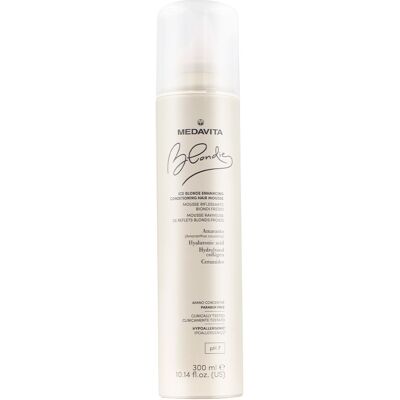 Medavita Blondie Ice Blonde Enhancing Conditioning Hair Mousse 300ml - Publicité Medavita Blondie Ice Blonde Enhancing Conditioning Hair Mousse 300ml - Publicité