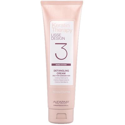 Alfaparf Milano Keratin Therapy Lisse Design 3 Crème Démêlante - Crème Démêlante pour Cheveux Endommagés ou Porueux - Publicité Alfaparf Milano Keratin Therapy Lisse Design 3 Crème Démêlante - Crème Démêlante pour Cheveux Endommagés ou Porueux - Publicité