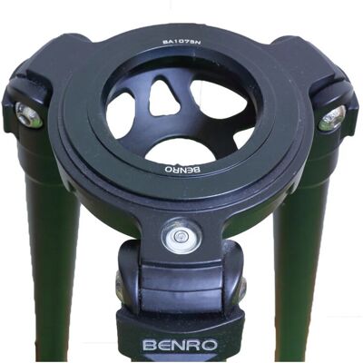 Benro Ba1075n Bague Adaptatrice Pour Trépied Vidéo Avec Bol 100 Mm Pour - Publicité Benro Ba1075n Bague Adaptatrice Pour Trépied Vidéo Avec Bol 100 Mm Pour - Publicité