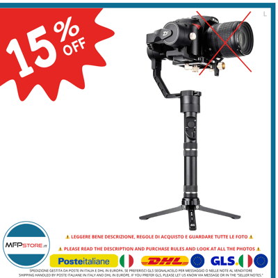 Stabilisateur Zhiyun Crane Plus Pour Caméra Smart À 3 Axes 45° - Publicité Stabilisateur Zhiyun Crane Plus Pour Caméra Smart À 3 Axes 45° - Publicité
