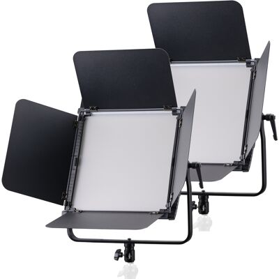 Bresser Br-S100b Pro Kit Double Panneau Lumineux - Publicité Bresser Br-S100b Pro Kit Double Panneau Lumineux - Publicité