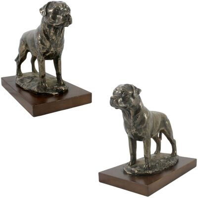 Statue de Chien Rott III - Art-Dog, Imitation de Bronze Exclu - Publicité Statue de Chien Rott III - Art-Dog, Imitation de Bronze Exclu - Publicité
