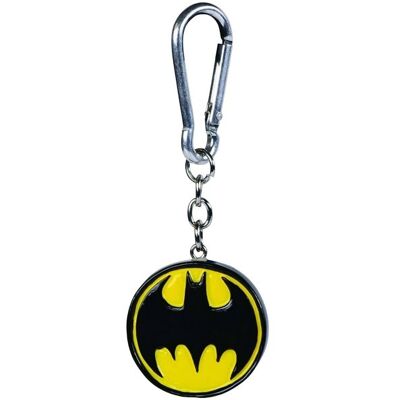 Porte-clés Logo 3D Batman avec Mousqueton - Porte-clés - Publicité Porte-clés Logo 3D Batman avec Mousqueton - Porte-clés - Publicité