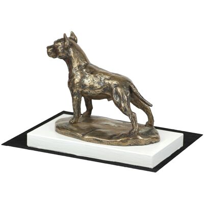 ART American Staffordshire Terrier, Amstaff, Amstaf - Statuette De Chien, Figurine S - Publicité ART American Staffordshire Terrier, Amstaff, Amstaf - Statuette De Chien, Figurine S - Publicité