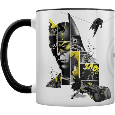 Batman Mgc25694 11oz Inner Mug, Ceramic, 11 Fluid_ounces, Multi-Coloured - Publicité Batman Mgc25694 11oz Inner Mug, Ceramic, 11 Fluid_ounces, Multi-Coloured - Publicité
