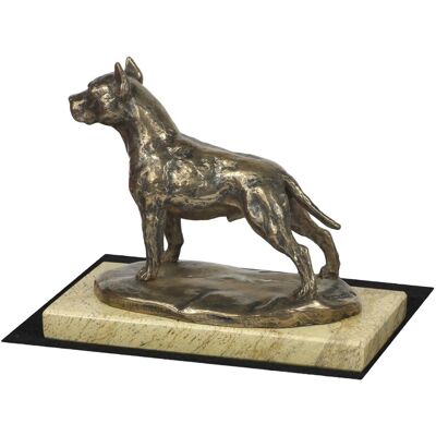 ART American Staffordshire Terrier, Amstaff, Amstaf - Statuette De Chien, Figurine S - Publicité ART American Staffordshire Terrier, Amstaff, Amstaf - Statuette De Chien, Figurine S - Publicité