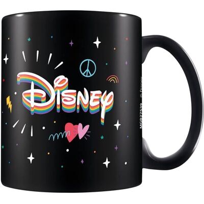 Disney - Pyramid Disney Pride Mug - Noir - Céramique - Tasse - Publicité Disney - Pyramid Disney Pride Mug - Noir - Céramique - Tasse - Publicité