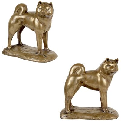 ART Akita, Akita Inu - Statuette De Chien, Figurine De Bureau, Trophée Pour Expositi - Publicité ART Akita, Akita Inu - Statuette De Chien, Figurine De Bureau, Trophée Pour Expositi - Publicité