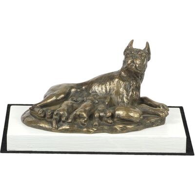 Art-Dog Boxer Allemand II - figurine de chien trophée exposition - Publicité Art-Dog Boxer Allemand II - figurine de chien trophée exposition - Publicité