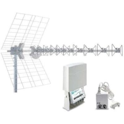 Kit Antenne 5g Fracarro Kit 4 5g T2 - 217972 - Publicité Kit Antenne 5g Fracarro Kit 4 5g T2 - 217972 - Publicité