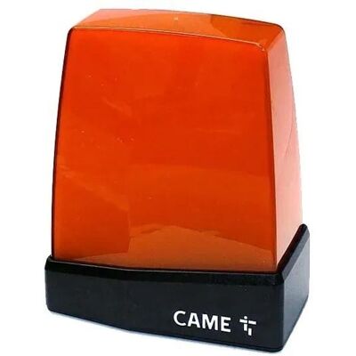 Lumière d’avertissement CAME Italia 806LA - IP54, 24-230VAC, Orange - Publicité Lumière d’avertissement CAME Italia 806LA - IP54, 24-230VAC, Orange - Publicité