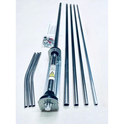 Sigma Venom 1/2 Vague Haut Gain Argent Canne Cb Base Station Antenne 10 & 11 - Publicité Sigma Venom 1/2 Vague Haut Gain Argent Canne Cb Base Station Antenne 10 & 11 - Publicité