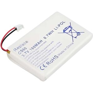 Avizar Batterie Li-Polymer 180mah Pour Casque Compatible Plantronics Cs60 - Publicité Avizar Batterie Li-Polymer 180mah Pour Casque Compatible Plantronics Cs60 - Publicité