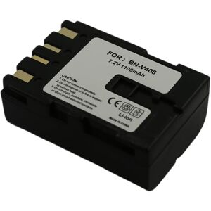 Avizar Batterie Li-Ion 7.2v 1100mah Pour Caméscope Jvc Gr-D200a Noir - Publicité Avizar Batterie Li-Ion 7.2v 1100mah Pour Caméscope Jvc Gr-D200a Noir - Publicité