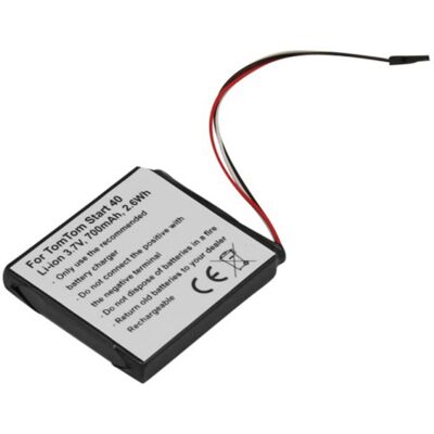 Avizar Batterie Pour Appareils Gps Tomtom Start 40 Europe Li-Ion 3.7v 700mah 2.6wh - Publicité Avizar Batterie Pour Appareils Gps Tomtom Start 40 Europe Li-Ion 3.7v 700mah 2.6wh - Publicité