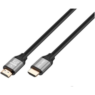 Avizar Câble Hdmi 4k 2.0 Ultra Hd 60 Hz Bolaris 1,5 M Haute Vitesse Noir - Publicité Avizar Câble Hdmi 4k 2.0 Ultra Hd 60 Hz Bolaris 1,5 M Haute Vitesse Noir - Publicité