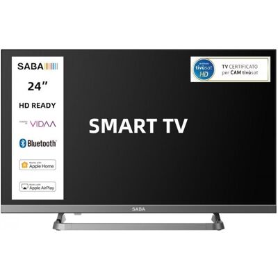 Saba Sa24s89vda Tv Led 24 Pouces Hd Smart Vidaa Tivusat Dvbt2 S2 - Publicité Saba Sa24s89vda Tv Led 24 Pouces Hd Smart Vidaa Tivusat Dvbt2 S2 - Publicité