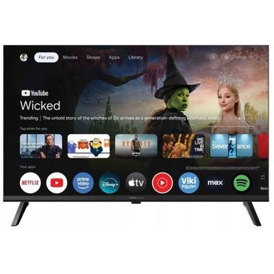 Qbell Tv Led 43\" Qt430fgt Full Hd Smart Google Tv Wifi Dvb-T2 - Publicité Qbell Tv Led 43\" Qt430fgt Full Hd Smart Google Tv Wifi Dvb-T2 - Publicité